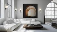 One Light Wall Sconce by Z-Lite - Oren Collection, Matte Black Finish - 7004-1S-MB