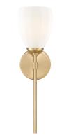 One Light Wall Sconce by Z-Lite - Oren Collection, Modern Gold Finish - 7004-1S-MGLD