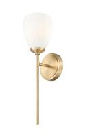 One Light Wall Sconce by Z-Lite - Oren Collection, Modern Gold Finish - 7004-1S-MGLD