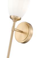 One Light Wall Sconce by Z-Lite - Oren Collection, Modern Gold Finish - 7004-1S-MGLD