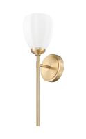 One Light Wall Sconce by Z-Lite - Oren Collection, Modern Gold Finish - 7004-1S-MGLD