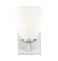 One Light Vanity by Z-Lite - Oren Collection, Brushed Nickel Finish - 7004-1V-BN