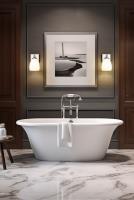 One Light Vanity by Z-Lite - Oren Collection, Brushed Nickel Finish - 7004-1V-BN