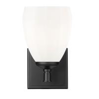 One Light Vanity by Z-Lite - Oren Collection, Matte Black Finish - 7004-1V-MB
