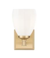 One Light Vanity by Z-Lite - Oren Collection, Modern Gold Finish - 7004-1V-MGLD