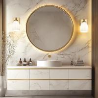 One Light Vanity by Z-Lite - Oren Collection, Modern Gold Finish - 7004-1V-MGLD