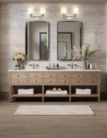 Two Light Vanity by Z-Lite - Oren Collection, Brushed Nickel Finish - 7004-2V-BN