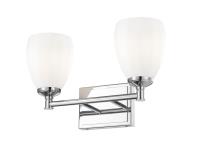 Two Light Vanity by Z-Lite - Oren Collection, Chrome Finish - 7004-2V-CH