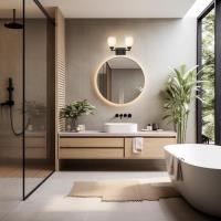Two Light Vanity by Z-Lite - Oren Collection, Matte Black Finish - 7004-2V-MB