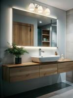 Three Light Vanity by Z-Lite - Oren Collection, Brushed Nickel Finish - 7004-3V-BN