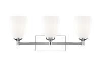 Three Light Vanity by Z-Lite - Oren Collection, Chrome Finish - 7004-3V-CH