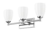 Three Light Vanity by Z-Lite - Oren Collection, Chrome Finish - 7004-3V-CH
