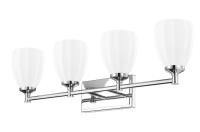Four Light Vanity by Z-Lite - Oren Collection, Chrome Finish - 7004-4V-CH