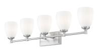 Five Light Vanity by Z-Lite - Oren Collection, Brushed Nickel Finish - 7004-5V-BN