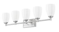 Five Light Vanity by Z-Lite - Oren Collection, Brushed Nickel Finish - 7004-5V-BN