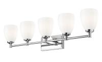 Five Light Vanity by Z-Lite - Oren Collection, Chrome Finish - 7004-5V-CH