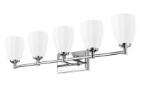 Five Light Vanity by Z-Lite - Oren Collection, Chrome Finish - 7004-5V-CH