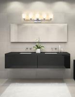 Five Light Vanity by Z-Lite - Oren Collection, Chrome Finish - 7004-5V-CH