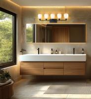 Five Light Vanity by Z-Lite - Oren Collection, Matte Black Finish - 7004-5V-MB