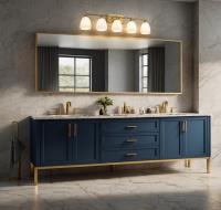 Five Light Vanity by Z-Lite - Oren Collection, Modern Gold Finish - 7004-5V-MGLD