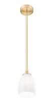 One Light Pendant by Z-Lite - Oren Collection, Modern Gold Finish - 7004P5-MGLD