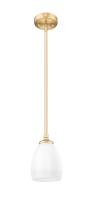 One Light Pendant by Z-Lite - Oren Collection, Modern Gold Finish - 7004P5-MGLD