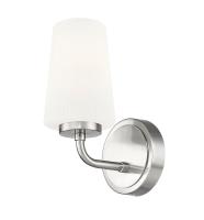 One Light Wall Sconce by Z-Lite - Montford Collection, Brushed Nickel Finish - 7005-1S-BN