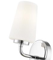 One Light Wall Sconce by Z-Lite - Montford Collection, Chrome Finish - 7005-1S-CH