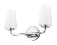 Two Light Vanity by Z-Lite - Montford Collection, Chrome Finish - 7005-2V-CH