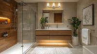 Three Light Vanity by Z-Lite - Montford Collection, Chrome Finish - 7005-3V-CH