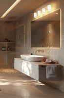 Four Light Vanity by Z-Lite - Montford Collection, Brushed Nickel Finish - 7005-4V-BN