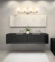 Four Light Vanity by Z-Lite - Montford Collection, Brushed Nickel Finish - 7005-4V-BN