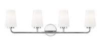Four Light Vanity by Z-Lite - Montford Collection, Chrome Finish - 7005-4V-CH