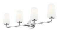 Four Light Vanity by Z-Lite - Montford Collection, Chrome Finish - 7005-4V-CH