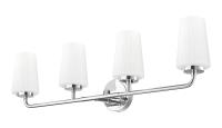 Four Light Vanity by Z-Lite - Montford Collection, Chrome Finish - 7005-4V-CH