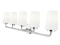 Five Light Vanity by Z-Lite - Montford Collection, Chrome Finish - 7005-5V-CH