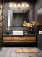 Five Light Vanity by Z-Lite - Montford Collection, Chrome Finish - 7005-5V-CH