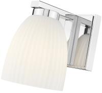 One Light Wall Sconce by Z-Lite - Naya Collection, Chrome Finish - 7518-1S-CH