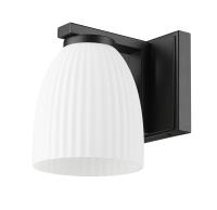 One Light Wall Sconce by Z-Lite - Naya Collection, Matte Black Finish - 7518-1S-MB
