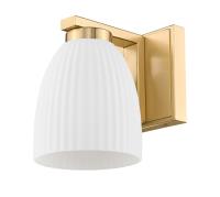 One Light Wall Sconce by Z-Lite - Naya Collection, Modern Gold Finish - 7518-1S-MGLD