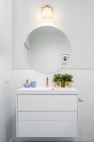 One Light Wall Sconce by Z-Lite - Naya Collection, Modern Gold Finish - 7518-1S-MGLD
