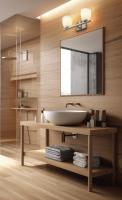 Two Light Vanity by Z-Lite - Naya Collection, Brushed Nickel Finish - 7518-2V-BN