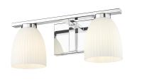 Two Light Vanity by Z-Lite - Naya Collection, Chrome Finish - 7518-2V-CH