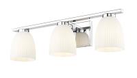 Three Light Vanity by Z-Lite - Naya Collection, Chrome Finish - 7518-3V-CH