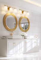 Three Light Vanity by Z-Lite - Naya Collection, Modern Gold Finish - 7518-3V-MGLD