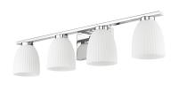 Four Light Vanity by Z-Lite - Naya Collection, Chrome Finish - 7518-4V-CH
