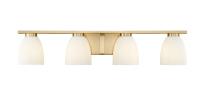 Four Light Vanity by Z-Lite - Naya Collection, Modern Gold Finish - 7518-4V-MGLD
