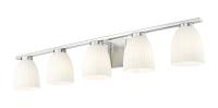 Five Light Vanity by Z-Lite - Naya Collection, Brushed Nickel Finish - 7518-5V-BN