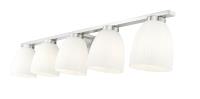 Five Light Vanity by Z-Lite - Naya Collection, Brushed Nickel Finish - 7518-5V-BN