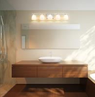 Five Light Vanity by Z-Lite - Naya Collection, Brushed Nickel Finish - 7518-5V-BN